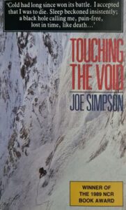 Read more about the article Giveaway – Touching the Void by Joe Simpson